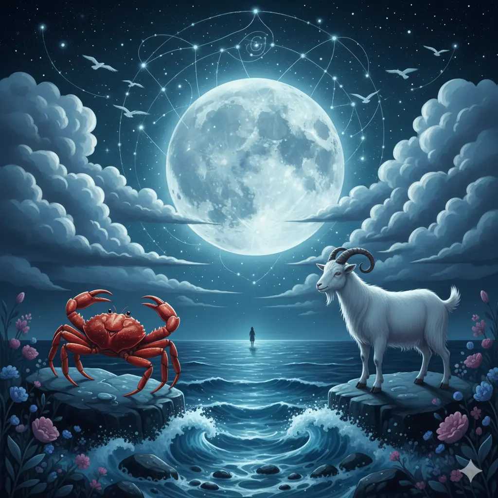 luna-piena-in-cancro © Deborah Calcinoni · immagine AI