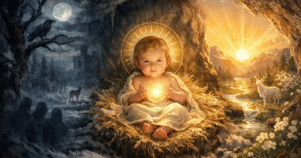 Solstizio d’Inverno significato spirituale – bambino divino
